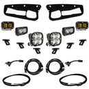 Baja Designs 21-22 Ford Bronco w/Steel Bumper S2 SAE Pro Fog Pocket Light Kit w/Upfitter - Amber-1