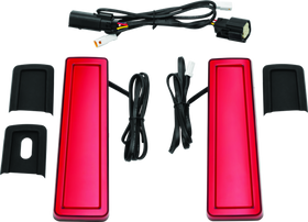 Kuryakyn Tracer Filler Panel Lights Red Lens