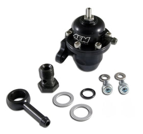 AEM 96-97 Acura CL / 94-97 Accord / 96-00 Civic Ex Black Adjustable Fuel Pressure Regulator