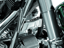 Kuryakyn Downtube Covers 07-17 Softail Chrome-1