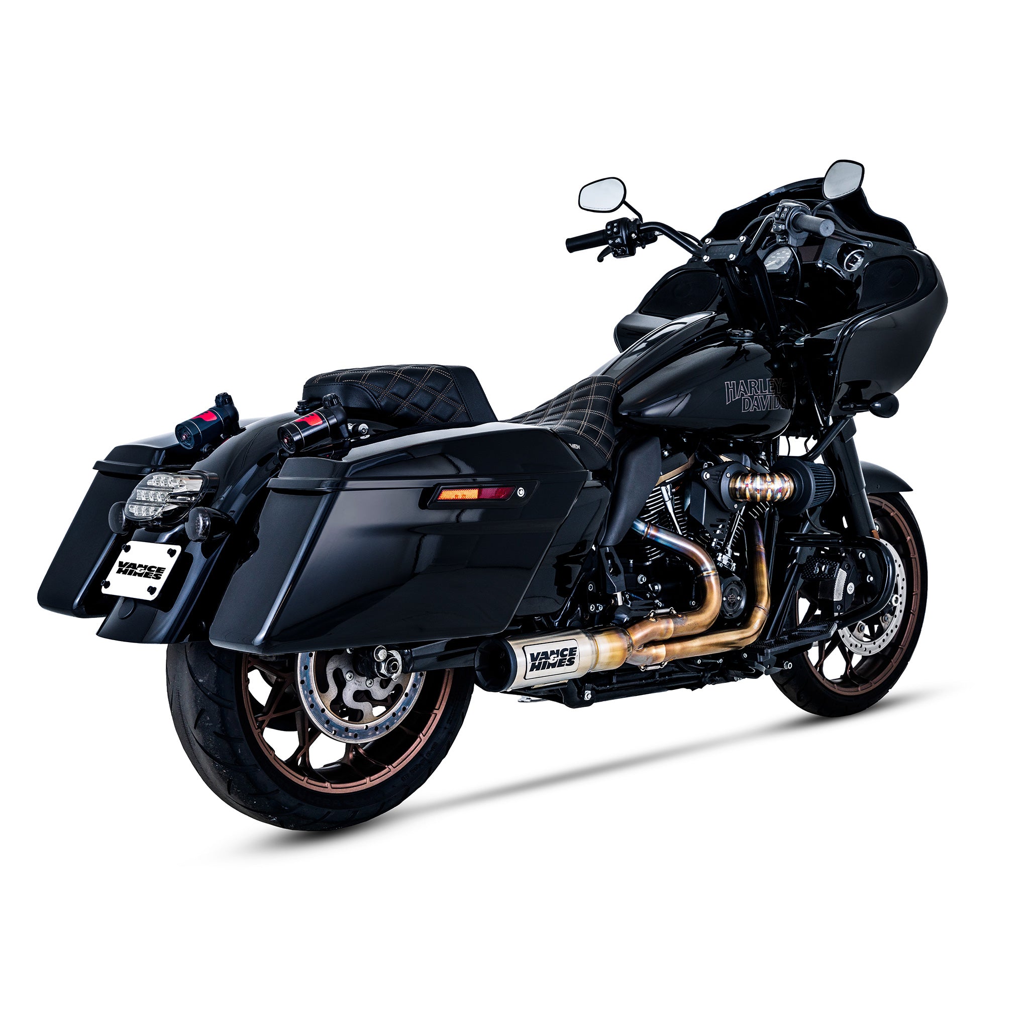 Vance & Hines HD Touring/Softail 17-21 VO2 Falcon Intake SS