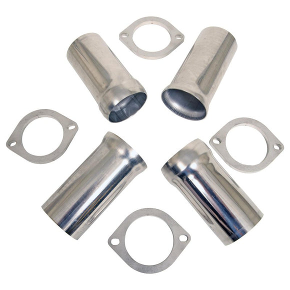 Kooks 3" Stainless Steel Ball and Socket Connection Kit. Includes Bolts.