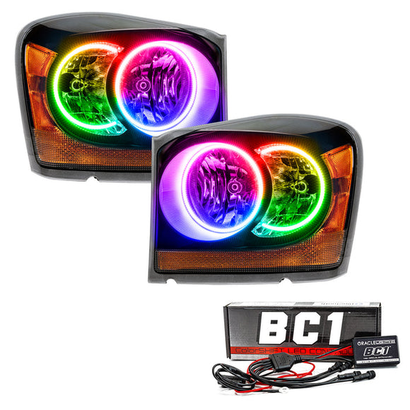 Oracle 04-06 Dodge Durango SMD HL - Black - ColorSHIFT w/o Controller SEE WARRANTY