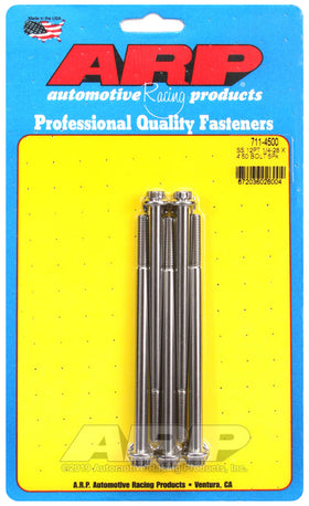 1/4-28 X 4.500 SS 12PT 5PK