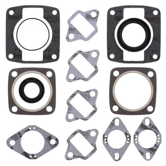Vertex Gaskets  JLO-Cuyuna 399/2 4 Bolt Head Electric FC/2 Complete Gasket Kit w/ Oil Seals
