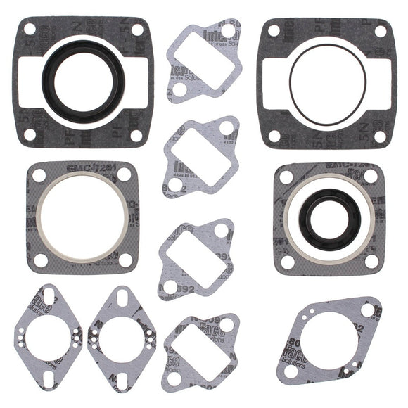 Vertex Gaskets  JLO-Cuyuna 340/2 4 Bolt Head Electric FC/2 Complete Gasket Kit w/ Oil Seals