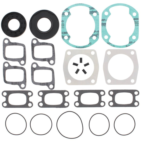 Vertex Pistons 80-86 Citation 377cc/87-88 Safari 380cc Complete Gasket Kit w/ Seals