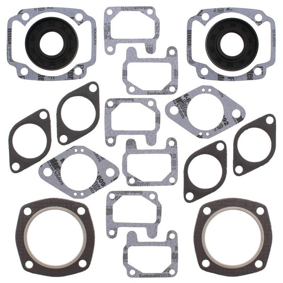 Vertex Gaskets 71-75 Arctic Cat Panther/Puma/Cheetah (Kawasaki) FC/2 Compl Gasket Kit w/ Oil Seals