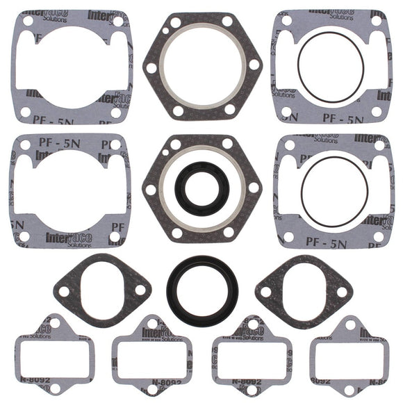 Vertex Gaskets  JLO-Cuyuna 2F400/2 6 Bolt Head Electric FC/2 Complete Gasket Kit w/ Oil Seals