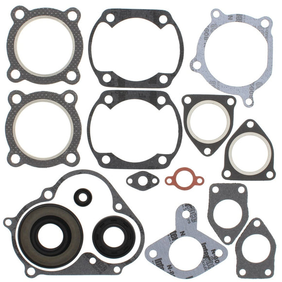 Vertex Pistons 78-88 Enticer 340/1987 Enticer 340 LTR Complete Gasket Kit w/ Seals