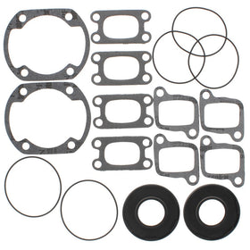 Vertex Pistons 95-01 Formula S 380cc/02-03 Grand Touring 380 F Complete Gasket Kit w/ Seals