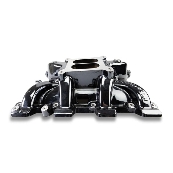 EDELBROCK Performer RPM Small Block Chevy LS1 Intake Manifold Only, Black Plasma finish