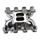 EDELBROCK Performer RPM Small Block Chevy LS1 Intake Manifold Only, Chrome Plasma finish-1