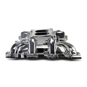 EDELBROCK Performer RPM Small Block Chevy LS1 Intake Manifold Only, Chrome Plasma finish - 0