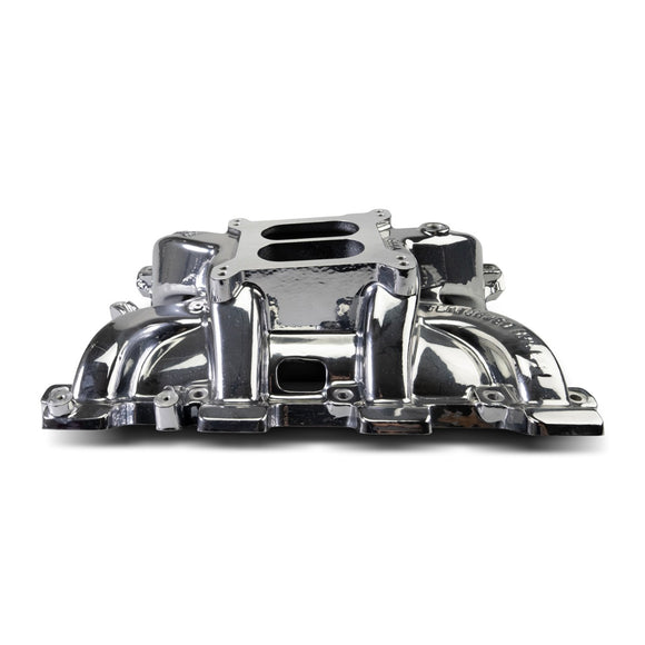 EDELBROCK Performer RPM Small Block Chevy LS1 Intake Manifold Only, Chrome Plasma finish