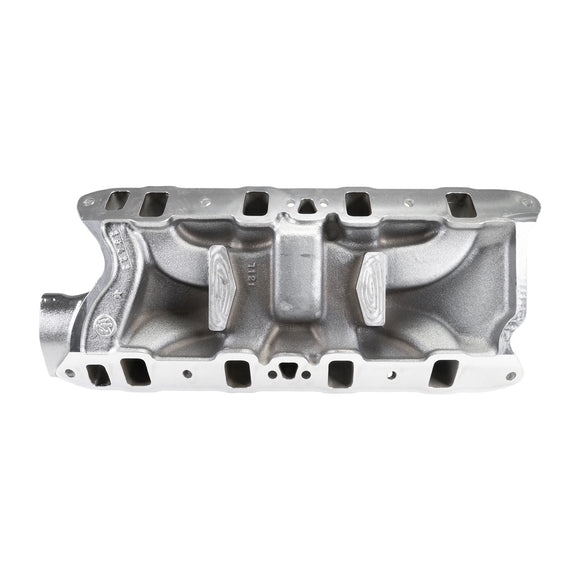 EDELBROCK Performer RPM Ford Small Block 302 Intake Manifold, Chrome Plasma Finish