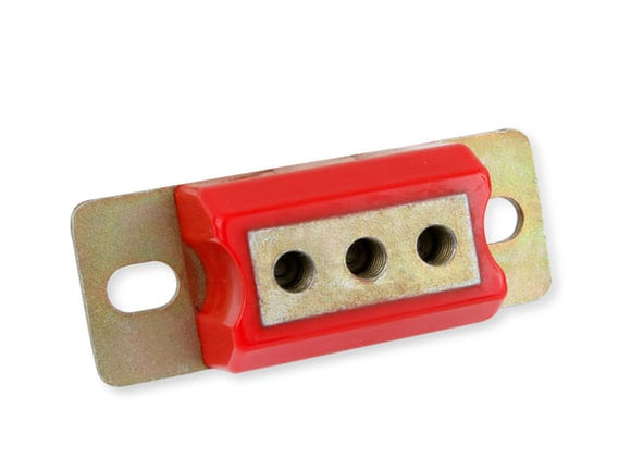 HOOKER BLACKHEART GM POLYURETHANE TRANSMISSION MOUNT RED