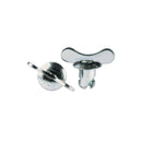 Moroso Quick Fastener - Butterfly Head - 7/16in x .400in - Steel - 10 Pack-1