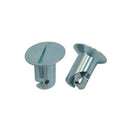 Moroso Quick Fastener - Flush Head - 5/16in x .450in - Steel - 10 Pack-1