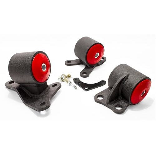Innovative 94-01 Integra B-Series Black Steel Mounts 60A Bushings (Cable Conversion 2 Bolt)