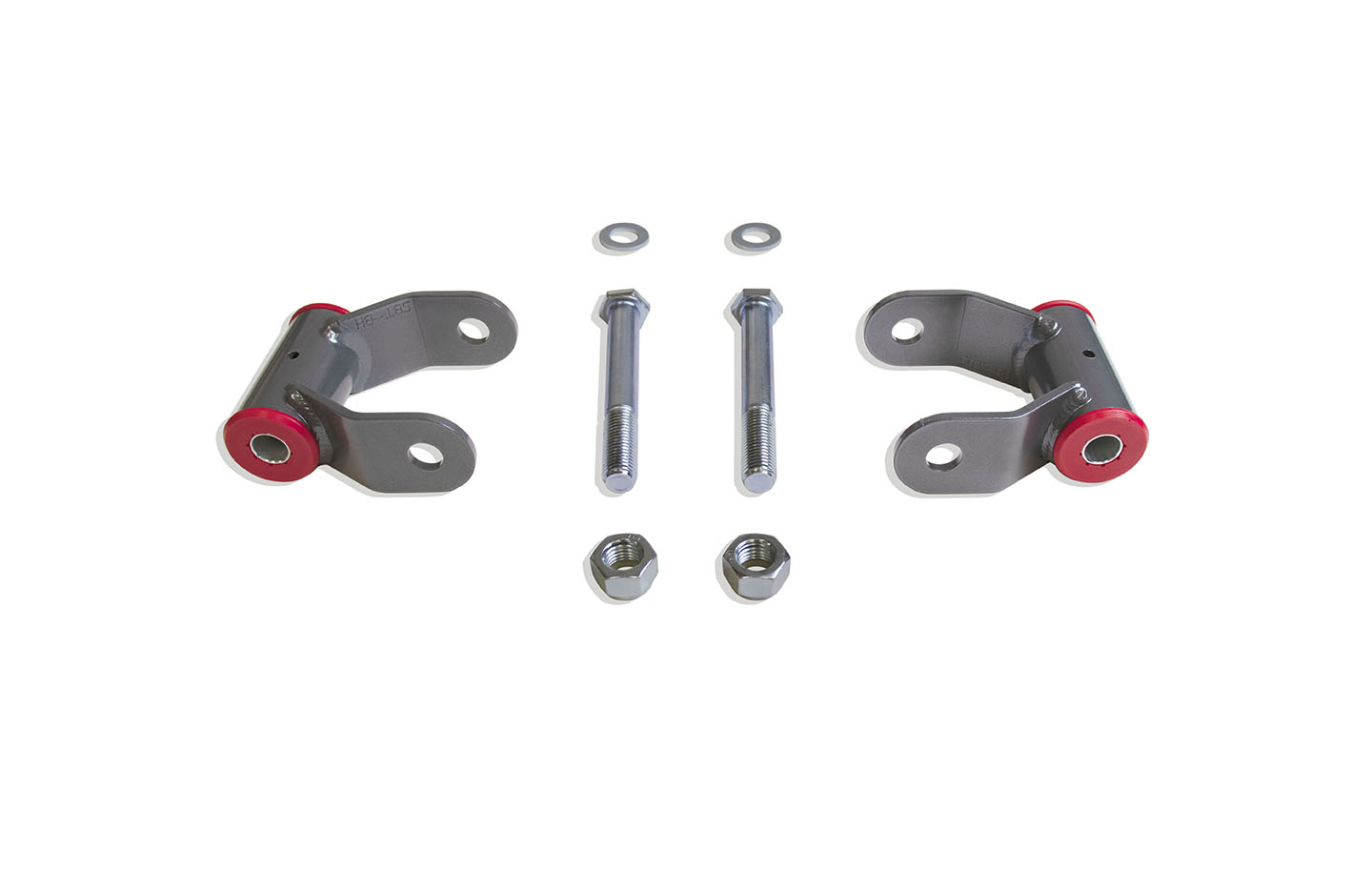 MaxTrac 15-18 Ford F-150 2WD/4WD 1in Rear Lift Shackles