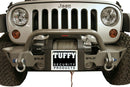 Tuffy Flipup License Plate Holder For Winch Roller Fairlead 01Black-1