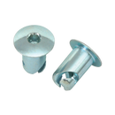 Moroso Quick Fastener - Oval Head - 7/16in x .500in - Steel - 10 Pack-1