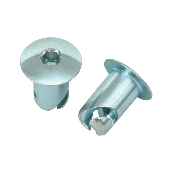 Moroso Quick Fastener - Oval Head - 7/16in x .500in - Steel - 10 Pack