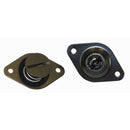 Moroso Quick Fastener - Self Ejecting - 7/16in x .500in - Steel - Black - 10 Pack-1