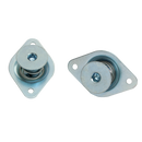 Moroso Quick Fastener - Self Ejecting - Hex Drive - 7/16in x .550in - Steel - Gold - 10 Pack-1