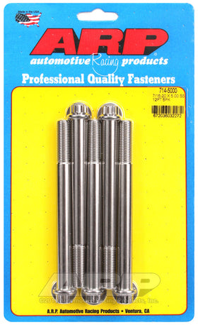 7/16-20 X 5.000 SS 12PT 5PK