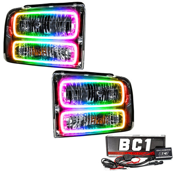 Oracle 05 Ford Excursion SMD HL - Chrome - White SEE WARRANTY