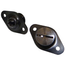 Moroso Quick Fastener - Self Ejecting - 5/16in x .500in - Aluminum - Black - 10 Pack-1