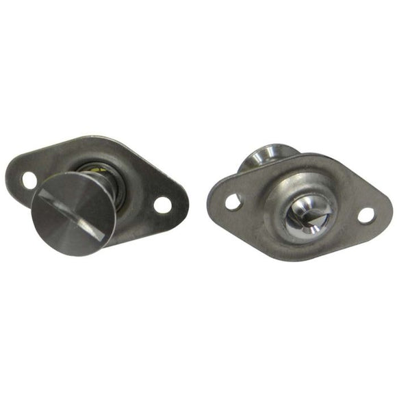 Moroso Quick Fastener - Self Ejecting - 5/16in x .650in - Aluminum - 10 Pack