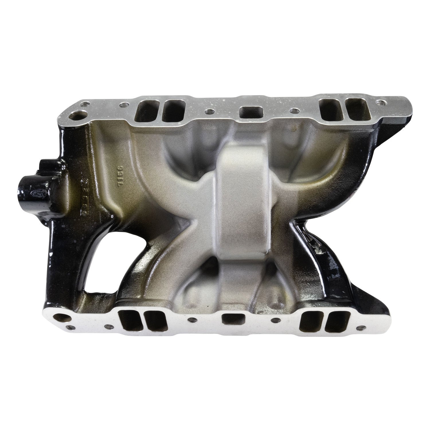 EDELBROCK Performer RPM Pontiac 326-455 Intake Manifold, Black Plasma Finish