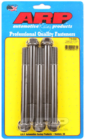 1/2-20 X 5.250 BLK HEX 5PK