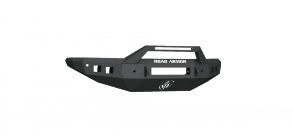 Road Armor 16-19 Nissan Titan Stealth Front Bumper w/Pre-Runner Guard - Tex Blk