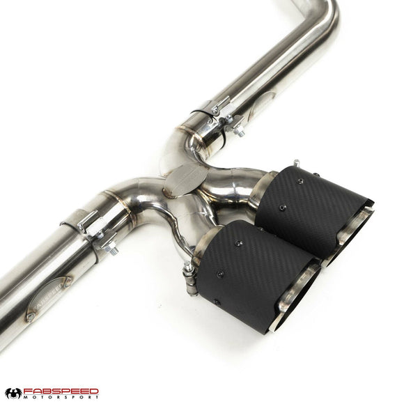 Fabspeed Porsche 718 Boxster/Cayman Maxflo Cat-Back Exhaust System (2017+)