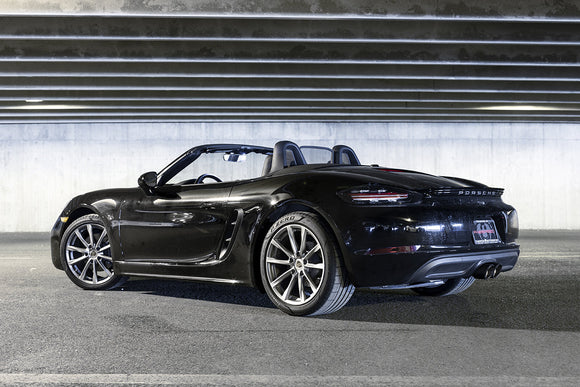 Fabspeed Porsche 718 Boxster/Cayman Maxflo True X-Pipe with Dual Tips (2017+)