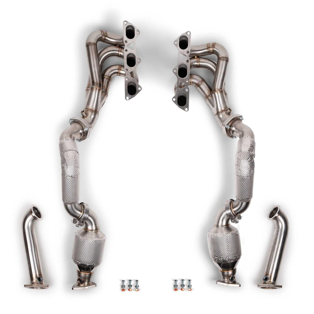 Fabspeed Porsche 718 GT4 RS RENNKRAFT™ Long Tube Header System (2022+)