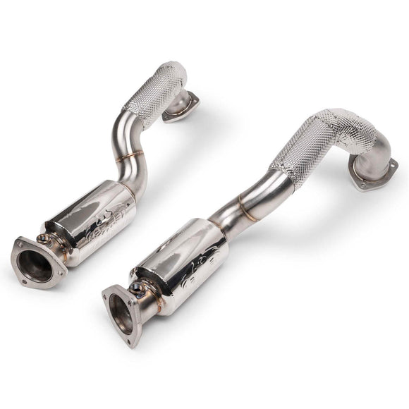 Fabspeed Porsche 718 GT4 RS , SPYDER RS Over Axle Link Pipes (2022+)