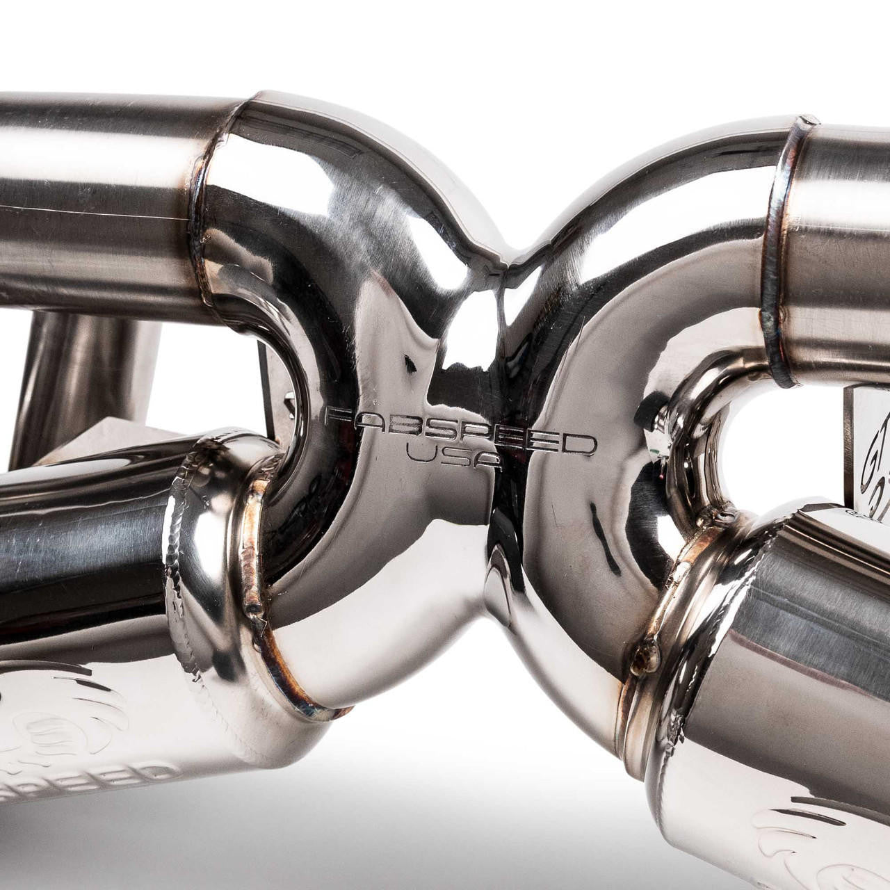 Fabspeed Porsche 718 GT4 RS Valvetronic X-Pipe Cat-Back Exhaust System (2022+)