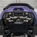 Fabspeed Porsche 718 GT4 RS Valvetronic X-Pipe Cat-Back Exhaust System (2022+)-4