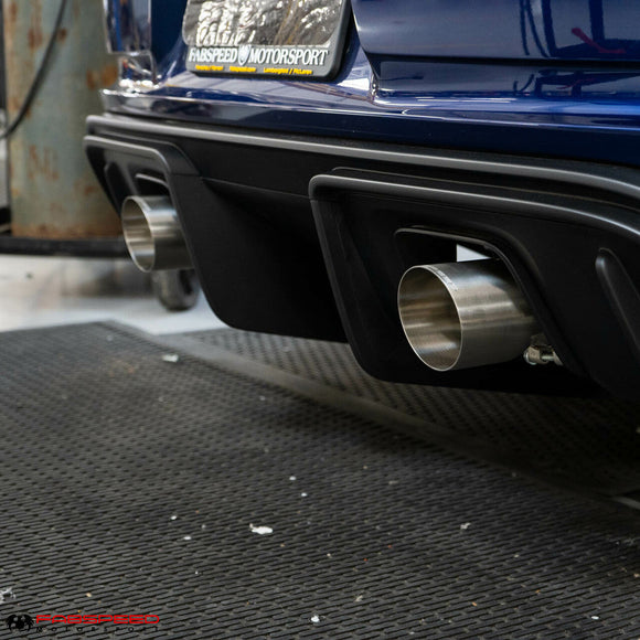 Fabspeed Porsche 718 GT4 / GTS / Spyder Deluxe Exhaust Tips (2020+)