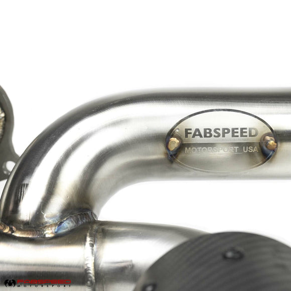 Fabspeed Porsche 718 GT4 / GTS / Spyder Lightweight Competition Exhaust System (2020+)
