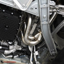 Fabspeed Porsche 718 GT4 / GTS / Spyder RENNKRAFT® Modular Street and Racing Headers with HJS Catalytic Converters (2020+)-9