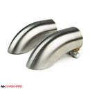 Fabspeed Porsche 718 GT4 / GTS / Spyder Deluxe Exhaust Tips (2020+)-3