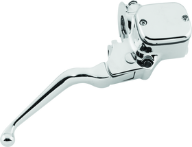 Bikers Choice 96-Up Single Disc Chrome Handlebar Master Cylinder 9/16 Bore Replaces 45019-96