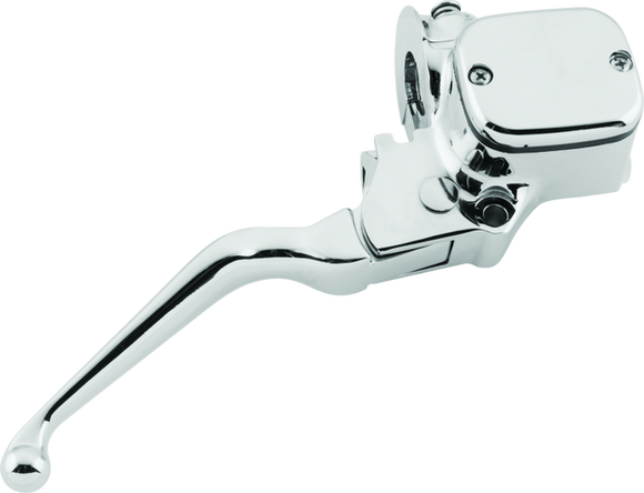 Bikers Choice 96-Up Single Disc Chrome Handlebar Master Cylinder 9/16 Bore Replaces 45019-96