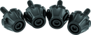 Kuryakyn Windshield Screws FLTR Black-1